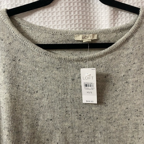 NWT LOFT Modern Space Dye Poncho - Picture 4 of 5